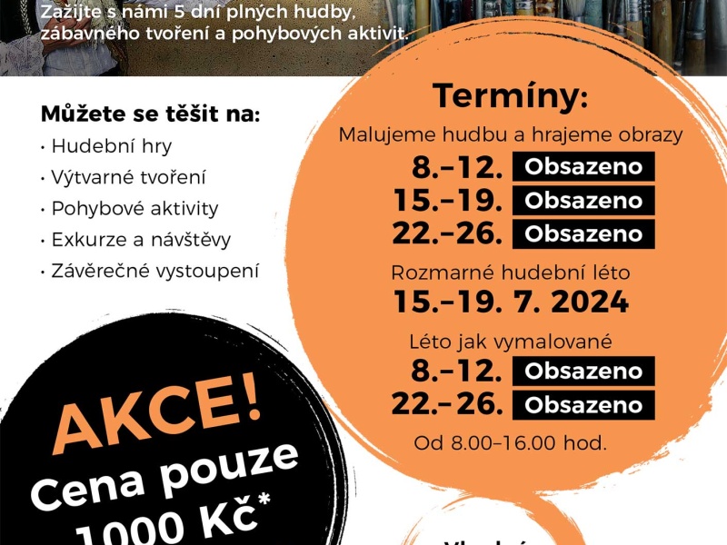 Letní příměstské tábory